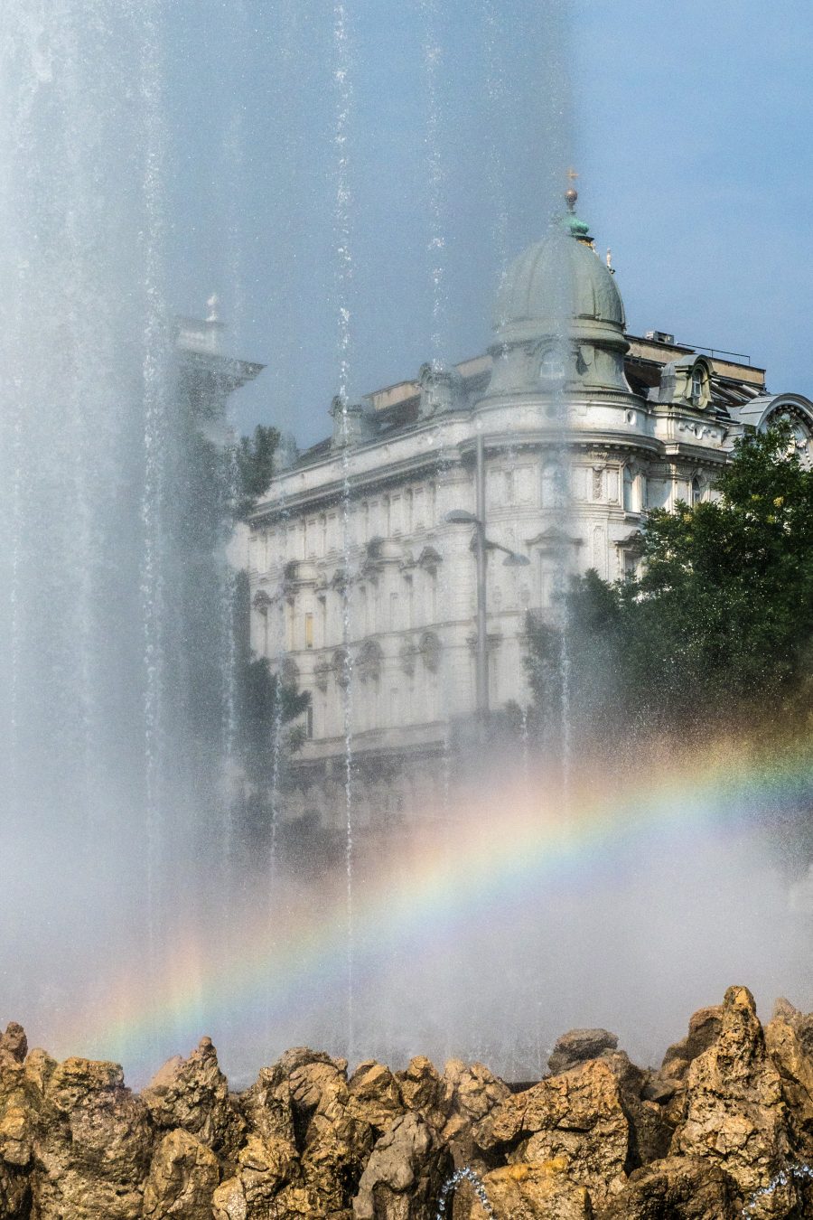 Springbrunnen in Wien